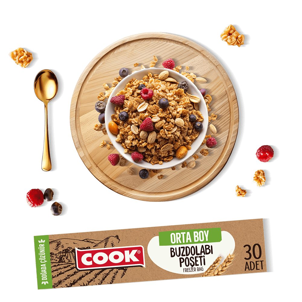Cook Doğada Çözünür Buzdolabı Poşeti
